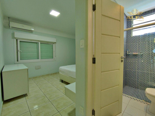 Imagem 22 de 30 de Apartamento Na Praia Frente Ao Mar 3 Suítes 1 Vaga Piscina Pitangueiras Guarujá. - Ap1328