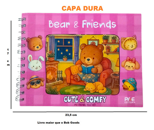 2 Livro Colorir Tik Tok Capivara Capy Comfy Cozy 180 Gm2 Estilo Bob Goods