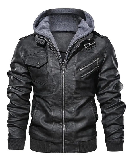 Chaqueta De Cuero Legitimo Hombre | MercadoLibre 📦