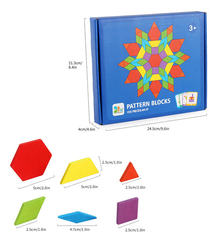 R, 155 Piezas, Juego De Bloques Con Forma De Rompecabezas Co