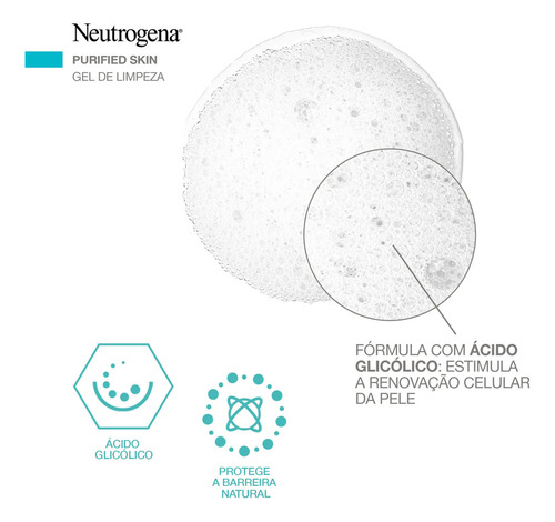 Neutrogena Gel Limpeza Facial 60g Pele Oleosa Oleosa