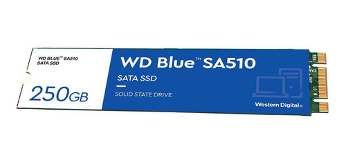 Imagen 4 de 10 de Disco Solido Interno Western Digital 250gb Blue 3d M2 2280