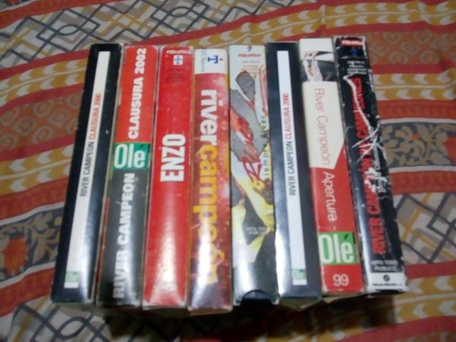 Vhs De River Lote Por 8