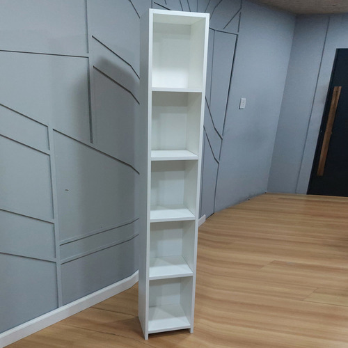 Biblioteca Repisa Estanteria Armada Mania Muebles Blanco