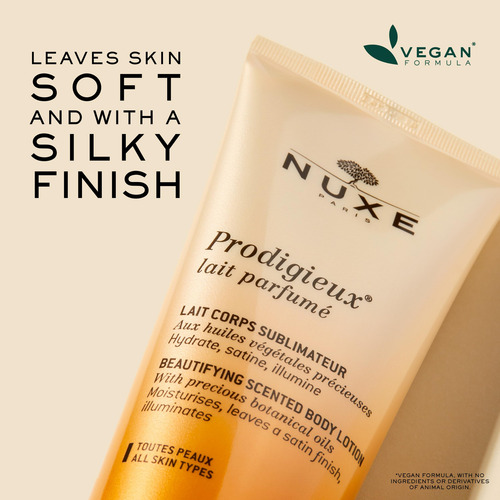 Loção Corporal Nuxe Prodigieux Com Óleo De Coco, Argan E Amê