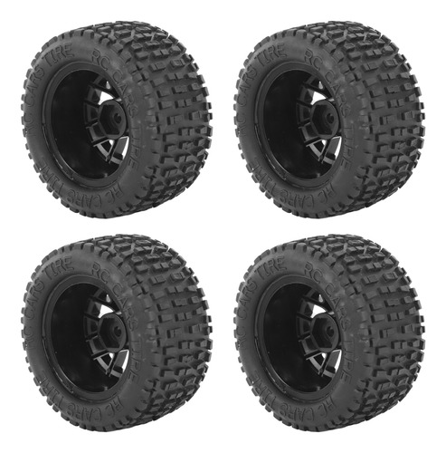 Accesorio Para Modelo De Coche, 4 Piezas, Neumáticos Rc, Cam