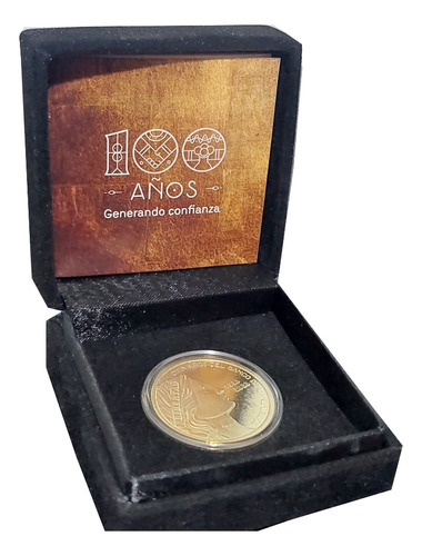 Moneda Banco De La República 100 Años