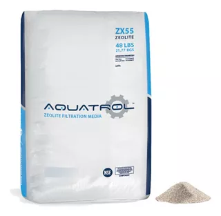 Aquatrol Nsf Zeolita Zx-55 Medio Filtrante Saco 21.77 Kg