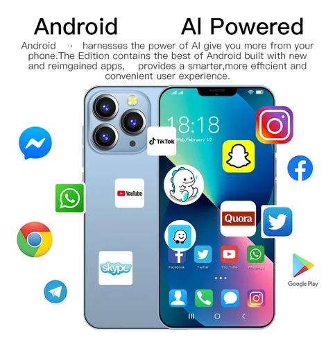 Smartphone I13 Promax Android 6.3 Pulgadas