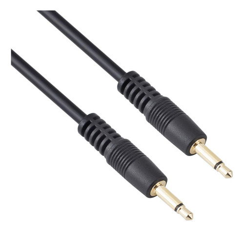 Teninyu Cable Overol De 3,5 Mm - Disparador De 12 V, Receptor De Sensor Infrarrojo Ir, Extensor De Extensión, 3.5 Mm 1/8 Ts Monoaural Mini Overol Audio Plug Jack Conector Macho A Macho, Negro, 6