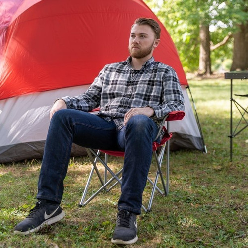 Silla Plegable Ozark Trail P/ Acampar Playa Campo Pescar