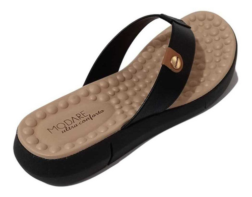 Imagem 3 de 5 de Chinelo Dedo Modare Massageador Confortável Fascite Esporão