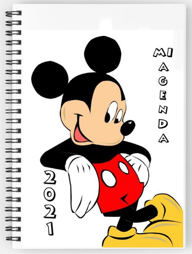 Agenda Estudiantil Disney 2023 Personalizable Ramos Mejia