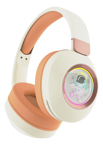 Headset Fone Bluetooth Sem Fio Com Luz Ambiente Mic Sn25