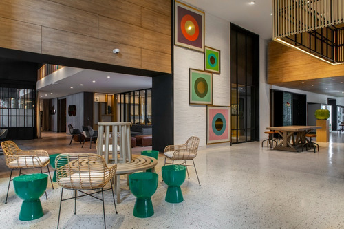 Arriendo Depto Semi Amoblado. 1d1b, Ñuñoa
