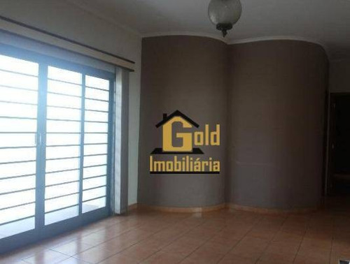 Casa Com 3 Dormitórios Para Alugar, 197 M² Por R$ 3.500,00/mês - Ribeirânia - Ribeirão Preto/sp - Ca0241
