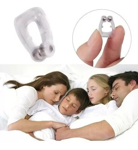 Anti Ronquidos De Silicona Magnéticos C/estuche