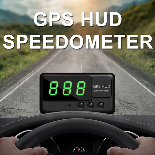 Velocímetro Gps Digital Universal Hud Para Coche Con Control