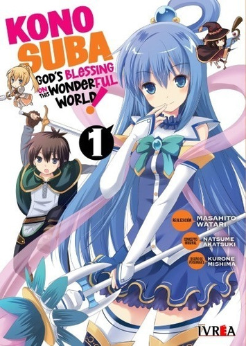Manga Konosuba Vol. 1 - Ivrea Argentina