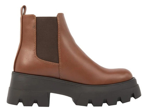 Bota Tipo Chelsea De Dama Goodyear 3262 Color Cogñac