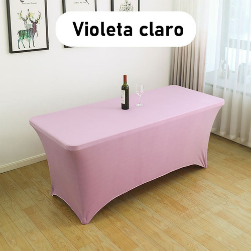 Funda De Mesa Elástica 6ft Para Bodas En Restaurantes Hotel