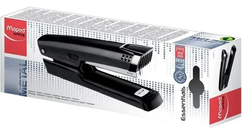Engrapadora Mediana Essentials Maped Color Negro