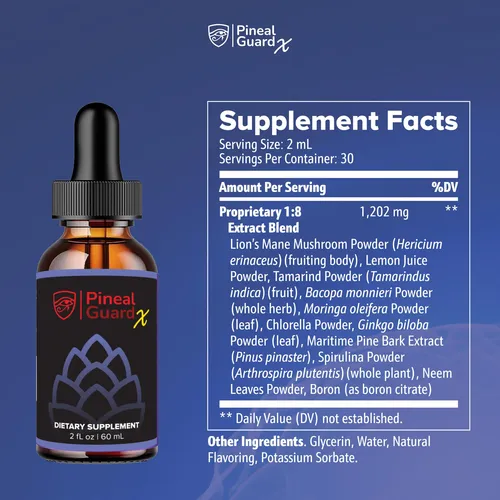 Suplemento Nutraville Pineal Guard X Gland Pineal Gland 60 M