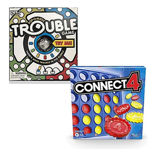 Paquete De Juego Clasico Connect 4 Y Problem