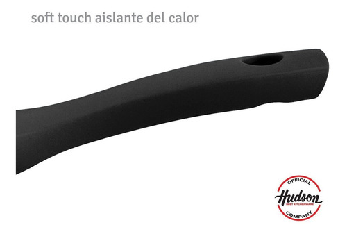 Bifera Hudson Antiadherente Induccion 26x26 Cm Plancha Black