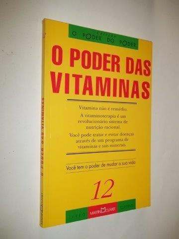 * O Poder Das Vitaminas - Livro