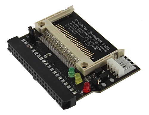 Convertidor Adaptador Flash Cf A Ide 3,5 Hembra 40 Pines