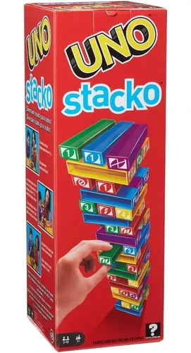 Jogo Uno Stacko Mattel Diversão Em Família Original Envio24h