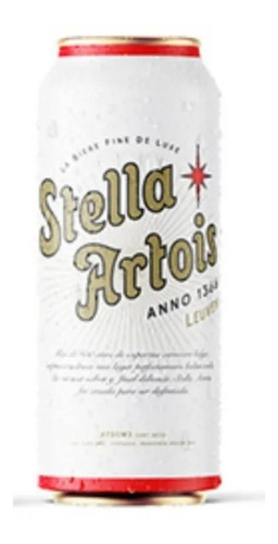 Cerveza Stella Artois Lata X 473 Cm3 - Envíos