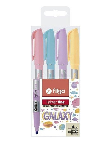 Resaltador Fino Filgo Galaxy X4 Filgo Slf-e4-gxy