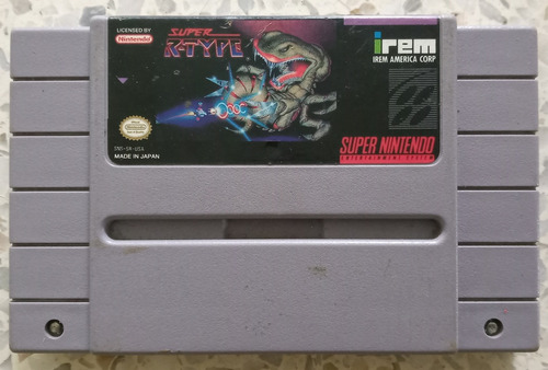 Video Juego Super R-type Para Súper Nintendo