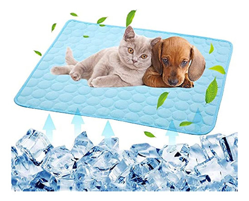 Colchoneta Auto-refrigerante Para Perros Almohadillas De Enf