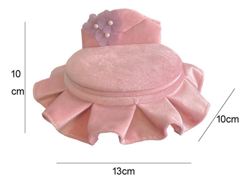 Dollhouse Bed Children House Play Toy Gifts Jewelry