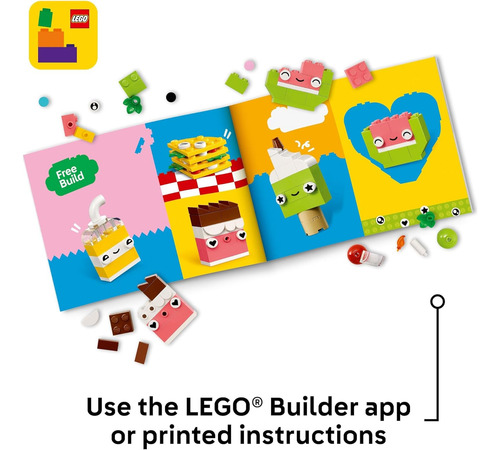 Set De Juguetes De Construcción Lego Classic Creative Food F