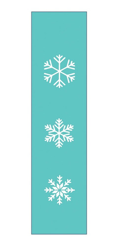 Imagen 4 de 5 de Stencil Navidad Laura Craft Copos De Nieve