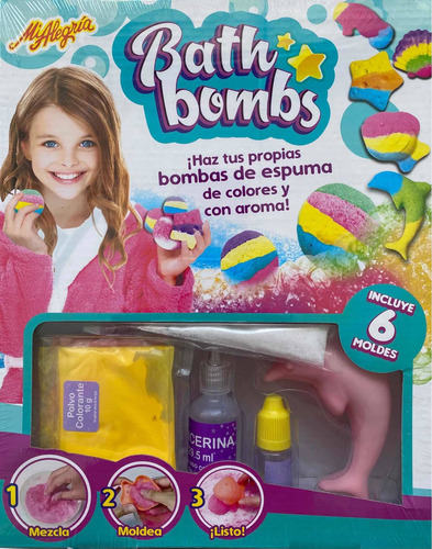 Mi Alegria Fábrica De Bombas De Jabón De Espuma Con Aroma