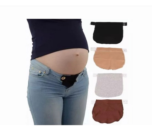 Set 4 Extensores De Pantalón Bandas Para Embarazo Maternidad