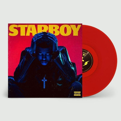 The Weeknd - Starboy Lp Rojo Transparente