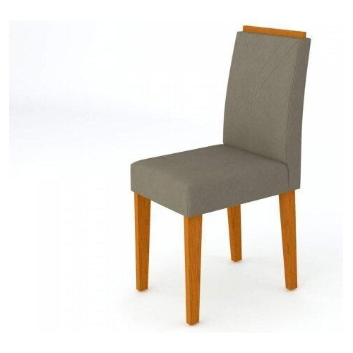 Conjunto Sala De Jantar Mesa 120cm E 4 Cadeiras Amanda New