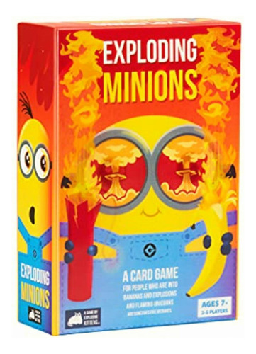 Exploding Minions Juego De Cartas Juegos De Fiestas Para