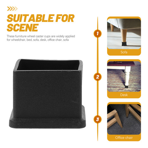 Funda Cuadrada Para Patas De Silla, 12 Unidades, Protector D