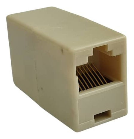 Union Empalme Puente Rj45 Hembra Hembra Cat5 Cat6 8 Pines