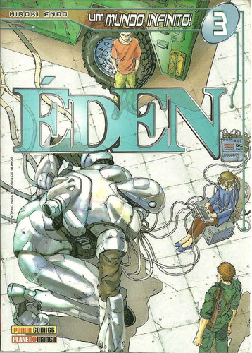 Mangá Éden N° 3 - Panini 03 - Bonellihq