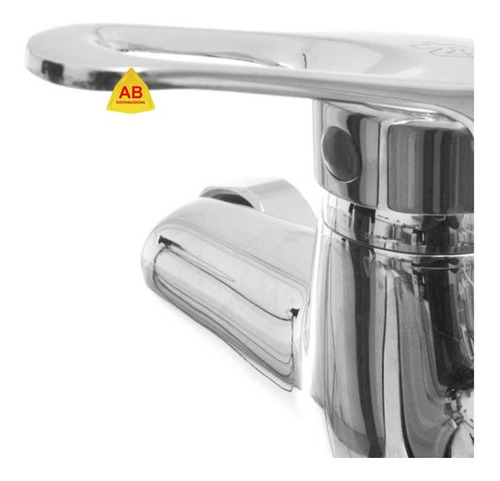 Grifo Canilla Para Cocina Monocomando Horizontal Cromado F