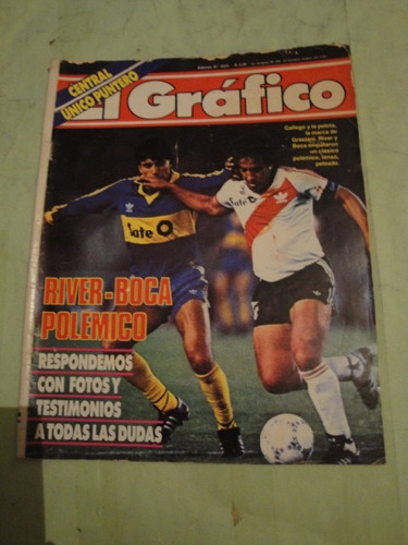 El Grafico 3523 River Boca Leonard Independiente Rosario