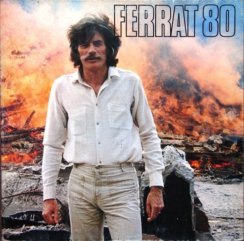 Jean Ferrat - Ferrat 80 - Lp Frances Año 1980 - Alexis31